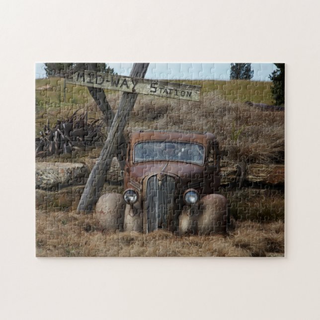 Puzzle Vieille voiture (Horizontal)