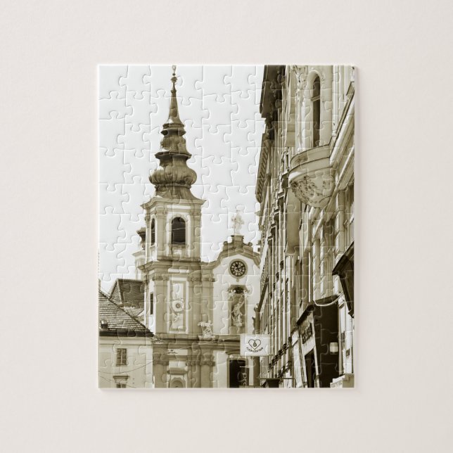 Puzzle Vienne vintage, Autriche (Vertical)