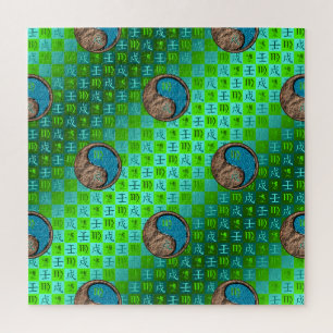 Puzzle Vierge & Chien d'Eau