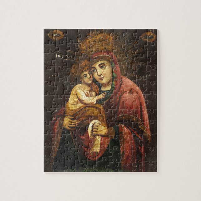 Puzzle Vierge de Pochayiv Icône ukrainienne (Vertical)