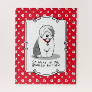 Puzzle Vieux chien de mouton anglais (Grey 1)