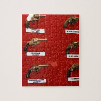 Puzzle Vieux pistolets à six coups occidentaux