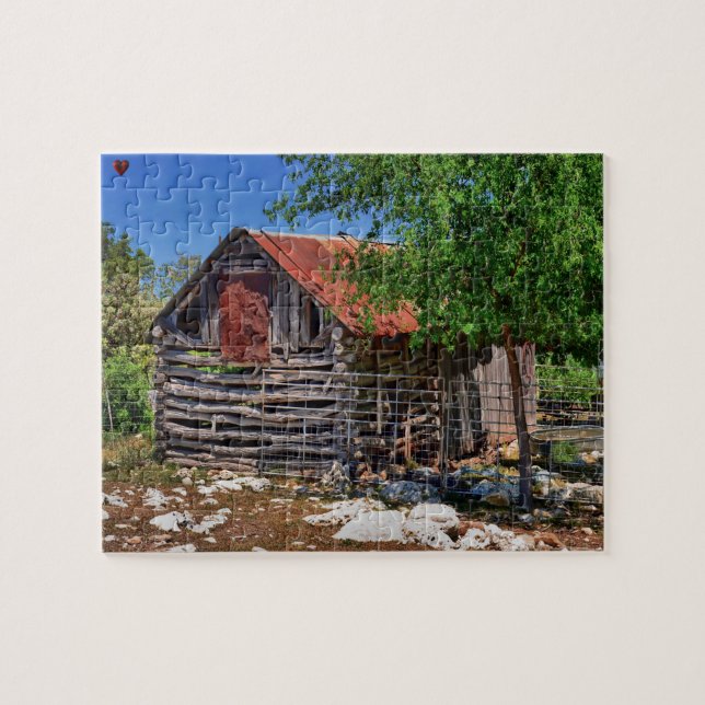 Puzzle Vieux Texas Grange (Horizontal)