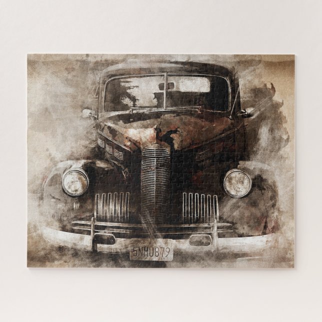 Puzzle Vieux véhicule Vintage (Horizontal)