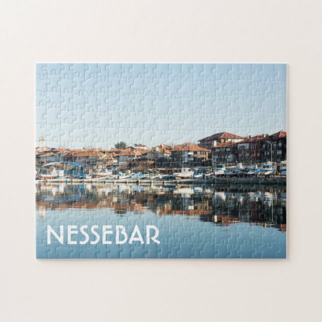 Puzzle View on famous Bulgarian town Nessebar (Horizontal)