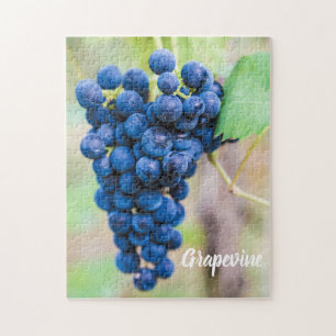 Puzzle Vigne de raisin pour vin et vigneron cadeau