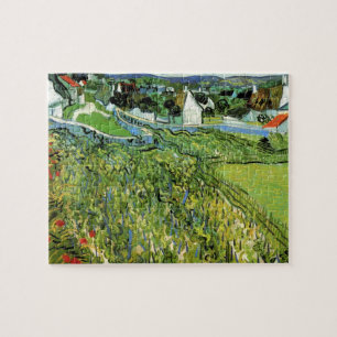 Puzzle Vignobles avec vue sur Auvers de Vincent van Gogh