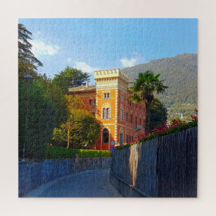Puzzle Villa de Herra Lenno Lac de Côme Italie