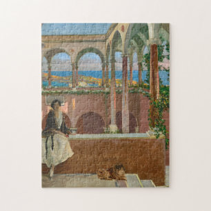 Puzzle Villa sur la Riviera   Sir John Lavery