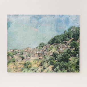Puzzle Village à distance, Talasnal Portugal Jigsaw Puzzl