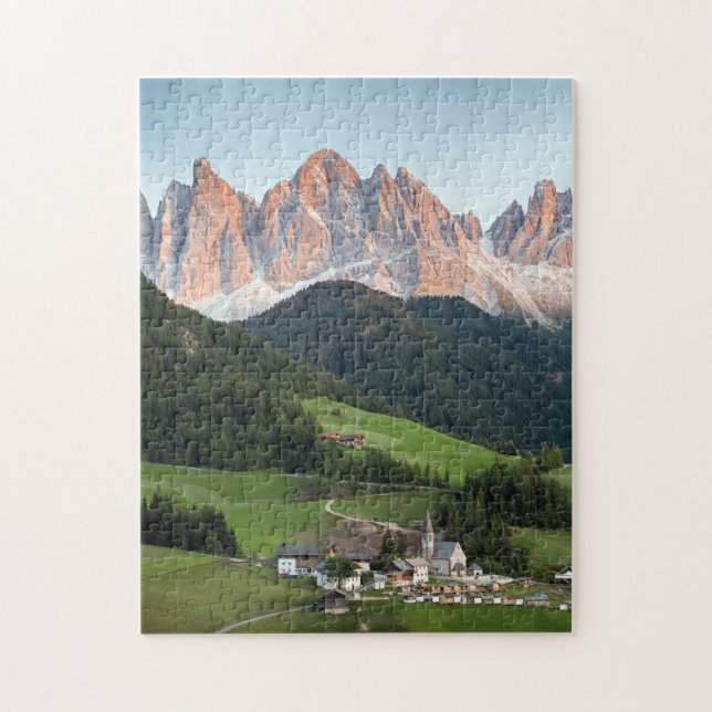 Puzzle Village alpin pittoresque Dolomite Mounts Voyage (Vertical)