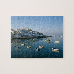 Puzzle Village de pêcheurs de Ferragudo, Algarve, Portug