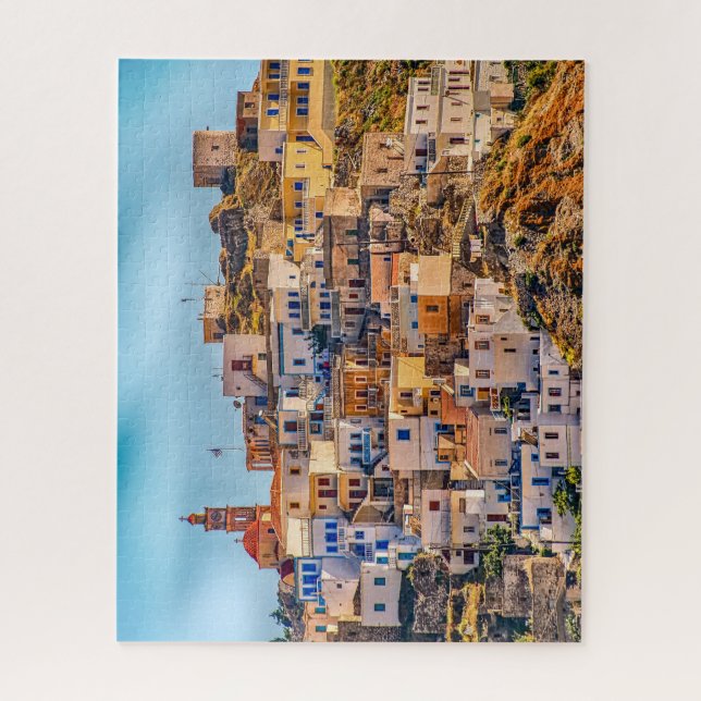 Puzzle Village photo Grèce île Karpathos (Vertical)