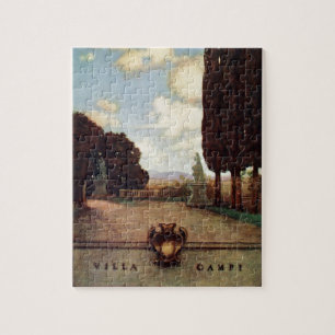 Puzzle Villas vintages et jardins : Campos de villa
