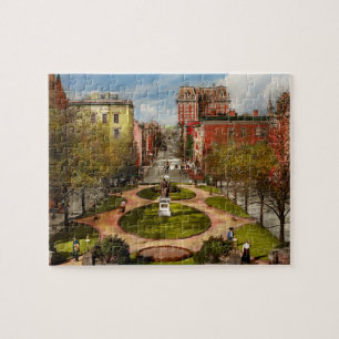 Puzzle Ville - Baltimore MD - Une promenade dans le parc
