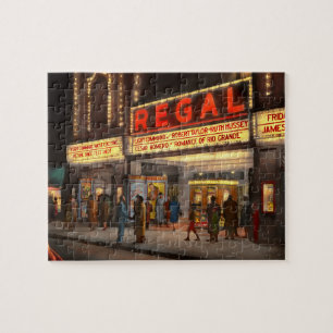 Puzzle Ville - Chicago IL - vie nocturne au théâtre