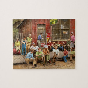 Puzzle Ville - Mogollon, NM - Rassemblement municipal 194