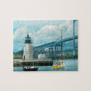 Puzzle Ville - Newport RI - Le phare de Newport