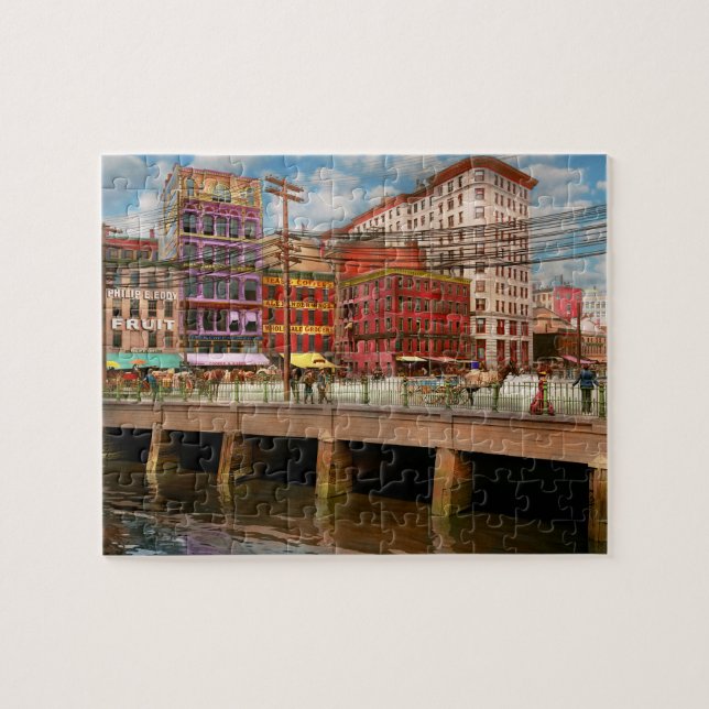 Puzzle Ville - Providence RI - Crawford Street Bridge 190 (Horizontal)