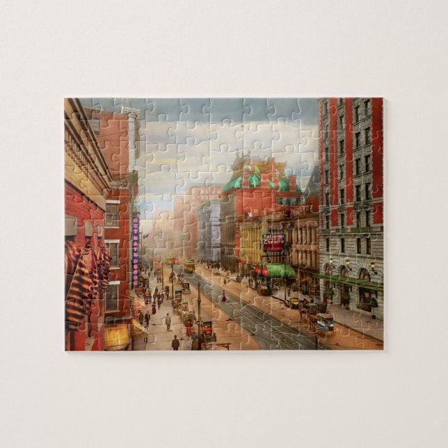 Puzzle Ville - Rochester NY - National Theatre 1908 (Horizontal)
