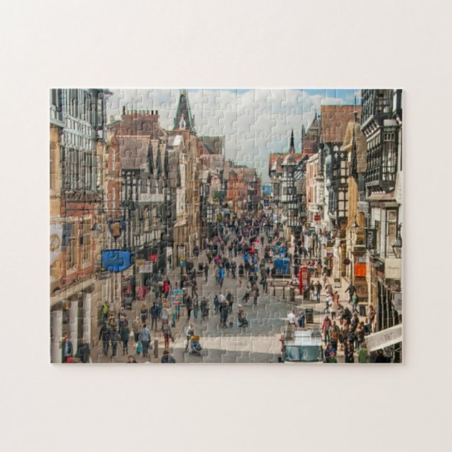 Puzzle Ville romaine de Chester Angleterre Photo (Horizontal)
