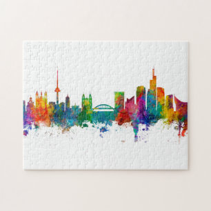 Puzzle Vilnius Lituanie Skyline