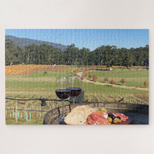 Puzzle vin de chacuterie