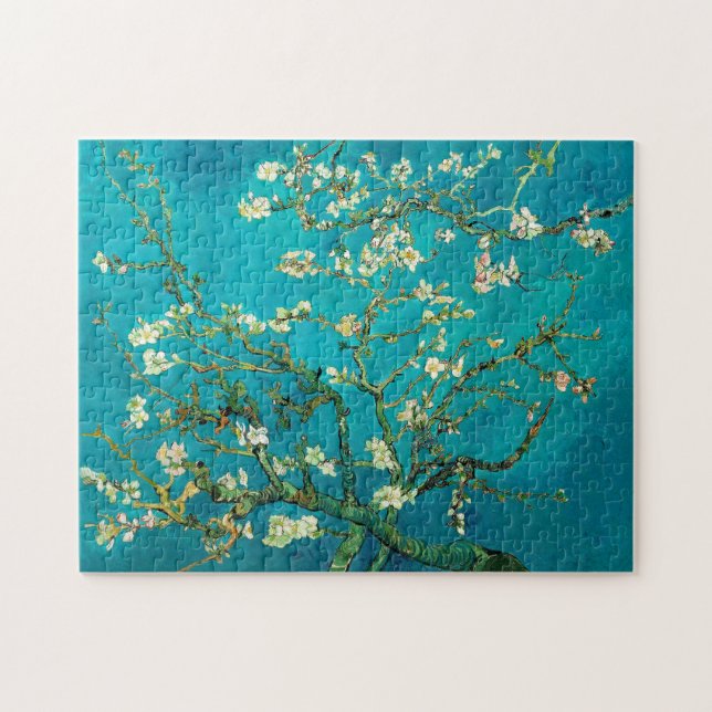 Puzzle Vincent Van Gogh Blossoming Almond Tree Floral Art (Horizontal)