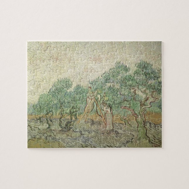 Puzzle Vincent van Gogh - cueillette d'olives (Horizontal)