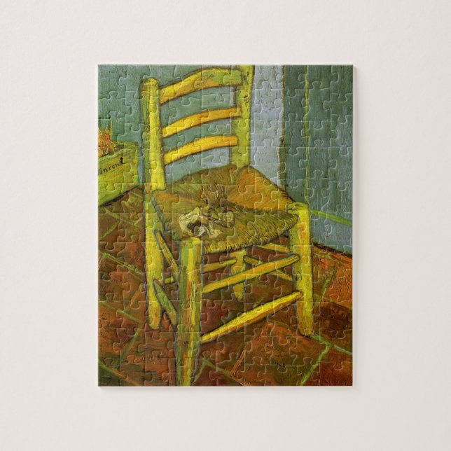 Puzzle Vincent van Gogh - La chaise de Vincent avec son t (Vertical)