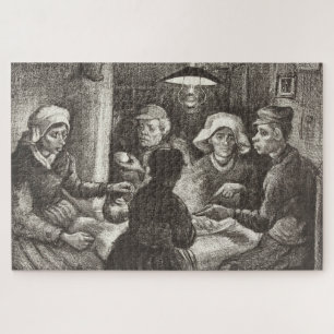 Puzzle Vincent Van Gogh La lithographie des mangeurs de p