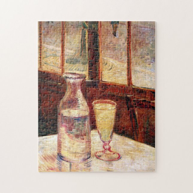 Puzzle Vincent Van Gogh - La vie morte avec Absinthe (Vertical)