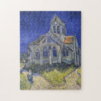 VINCENT VAN GOGH - L'église à Auvers 1890