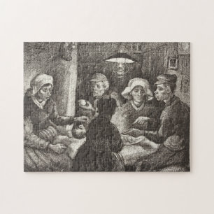 Puzzle Vincent Van Gogh Les Mangeurs de pommes de terre l