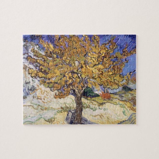 Puzzle Vincent van Gogh| Mulberry Tree, 1889 (Horizontal)