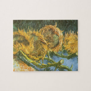 Puzzle Vincent van Gogh - Nature morte : Quatre tournesol