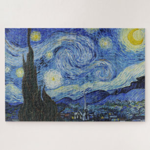 Puzzle Vincent van Gogh Nuit étoilée 1000 pièces