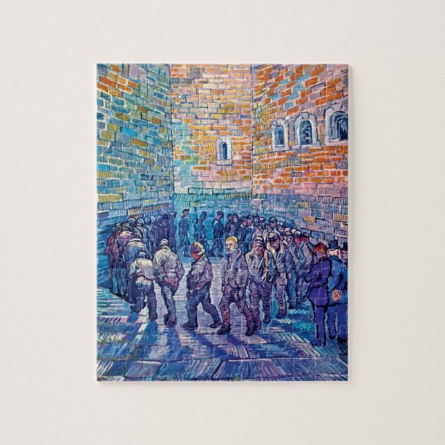 Puzzle Vincent Van Gogh - Prisonniers Marchant Le Tour (Vertical)