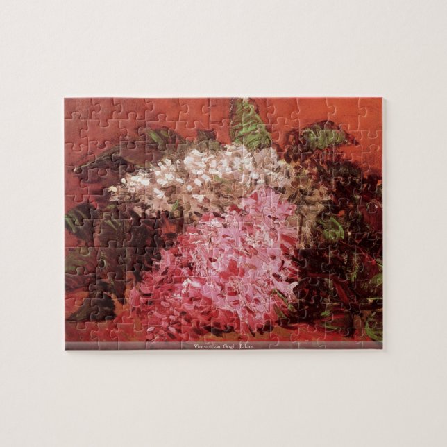 Puzzle Vincent van Gogh - puzzzle de lilas (Horizontal)