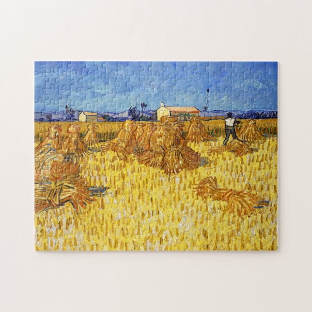 Puzzle Vincent van Gogh - Récolte en Provence (Horizontal)