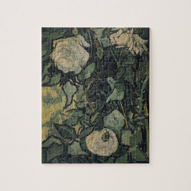 Puzzle Vincent van Gogh - Roses et coléoptères (Vertical)