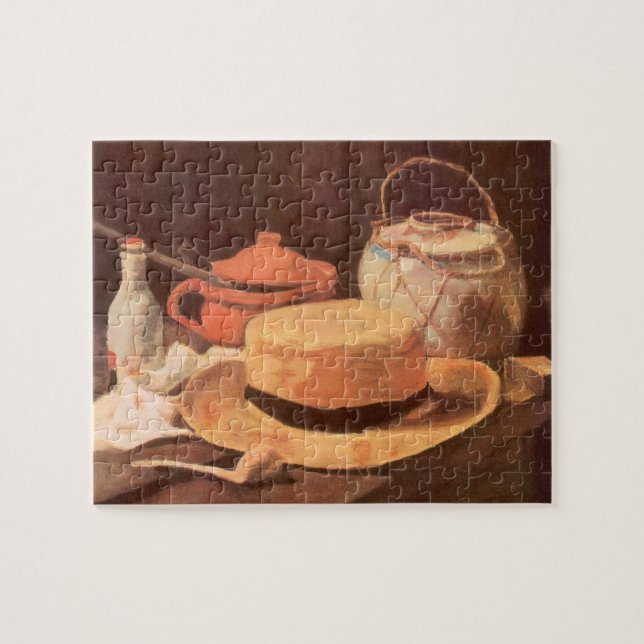 Puzzle Vincent van Gogh - Vie morte avec Casquette de pai (Horizontal)