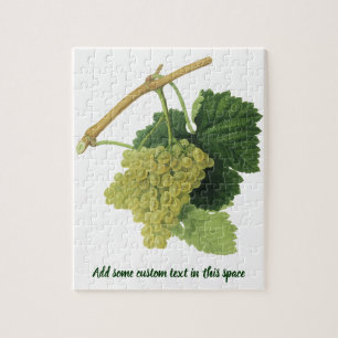 Puzzle Vins blancs sur la vigne, fruits alimentaires Vint