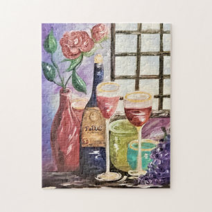Puzzle Vins et Roses