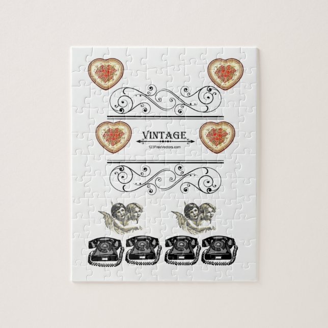 Puzzle vintage (Vertical)