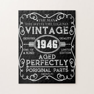 Puzzle Vintage 1946 Mythe de l'homme Légende 75e annivers
