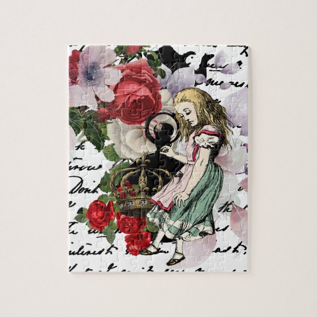 Puzzle Vintage Alice au pays des merveilles (Vertical)