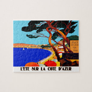 Puzzle Vintage Côte d'Azur