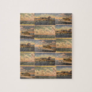 Puzzle vintage de la "île de Kelley" de cartes