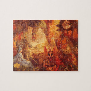 Puzzle Vintage Fairy Tale The Captive Robin par Fitzgeral